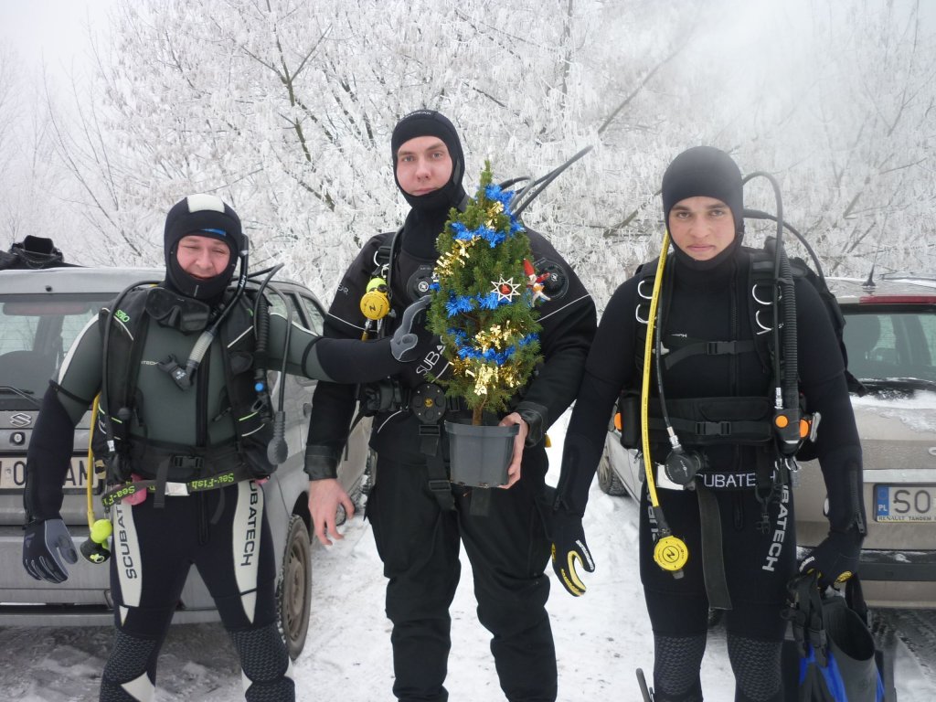 2012 - Nurkowanie z choinką